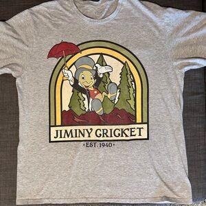 Disney - Women’s Jiminy Cricket Tee Shirt Tshirt - XL